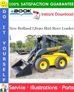 New Holland LS190 Skid Steer Loader Parts Manual