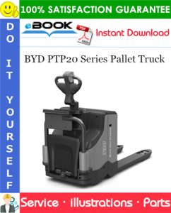 BYD PTP20 Series Pallet Truck Parts Manual