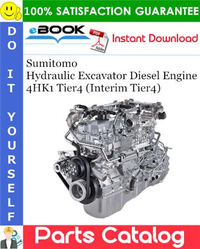 Sumitomo Hydraulic Excavator Diesel Engine 4HK1 Tier4 (Interim Tier4)