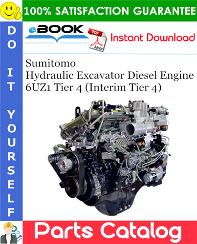 Sumitomo Hydraulic Excavator Diesel Engine 6UZ1 Tier4 (Interim Tier4)