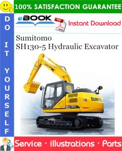 Sumitomo SH130-5 Hydraulic Excavator Parts Manual
