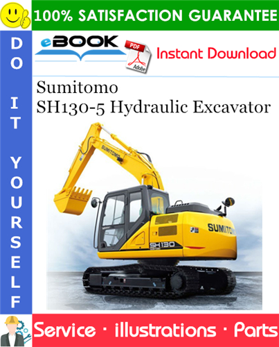 Sumitomo SH130-5 Hydraulic Excavator Parts Manual