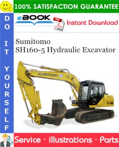 Sumitomo SH160-5 Hydraulic Excavator Parts Manual
