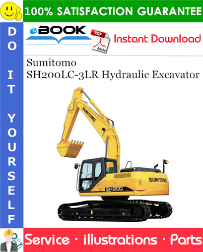 Sumitomo SH200LC-3LR Hydraulic Excavator Parts Manual