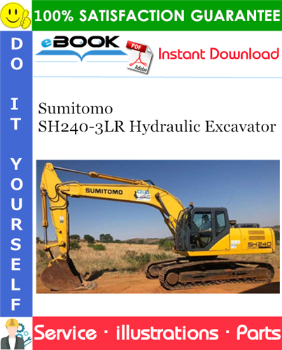 Sumitomo SH240-3LR Hydraulic Excavator Parts Manual