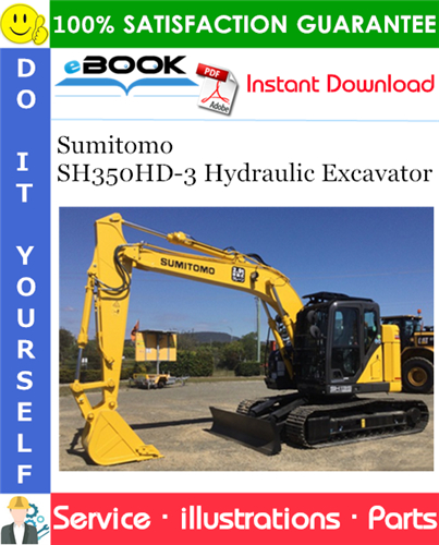 Sumitomo SH350HD-3 Hydraulic Excavator Parts Manual