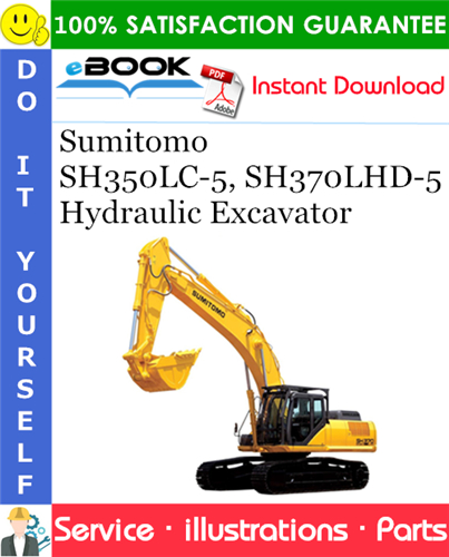 Sumitomo SH350LC-5, SH370LHD-5 Hydraulic Excavator Parts Manual