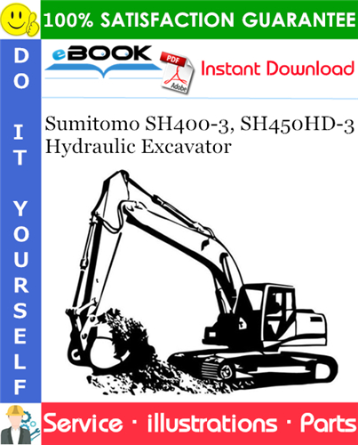 Sumitomo SH400-3, SH450HD-3 Hydraulic Excavator Parts Manual