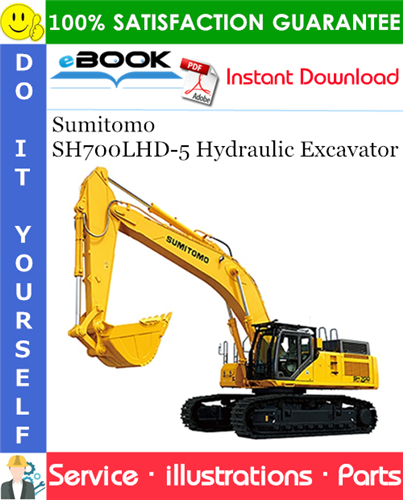 Sumitomo SH700LHD-5 Hydraulic Excavator Parts Manual