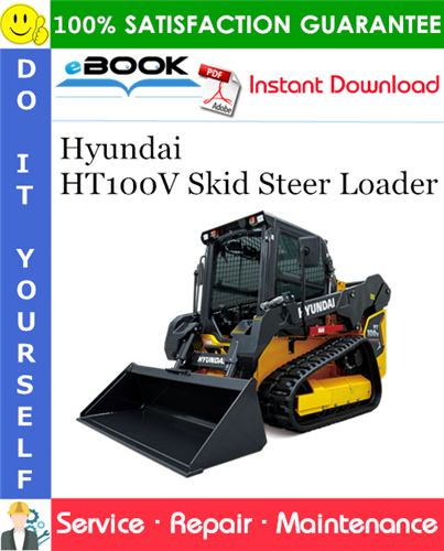 Hyundai HT100V Skid Steer Loader Service Repair Manual