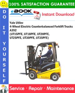 Yale Utilev 4-Wheel Electric Counterbalanced Forklift Trucks A392