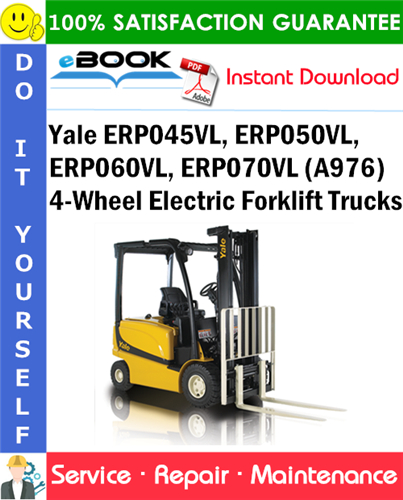 Yale ERP045VL, ERP050VL, ERP060VL, ERP070VL (A976)