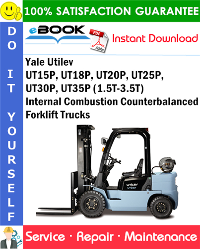 Yale Utilev UT15P, UT18P, UT20P, UT25P, UT30P, UT35P (1.5T-3.5T)