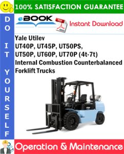 Yale Utilev UT40P, UT45P, UT50PS, UT50P, UT60P, UT70P (4t-7t)