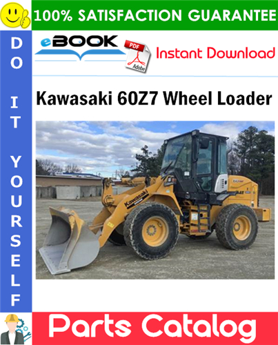Kawasaki 60Z7 Wheel Loader Parts Catalog