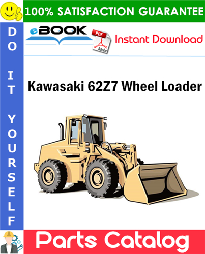 Kawasaki 62Z7 Wheel Loader Parts Catalog