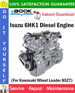 Isuzu 6HK1 Diesel Engine Service Repair Manual