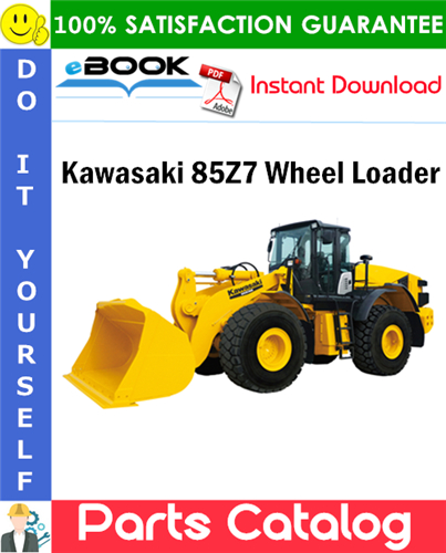 Kawasaki 85Z7 Wheel Loader Parts Catalog