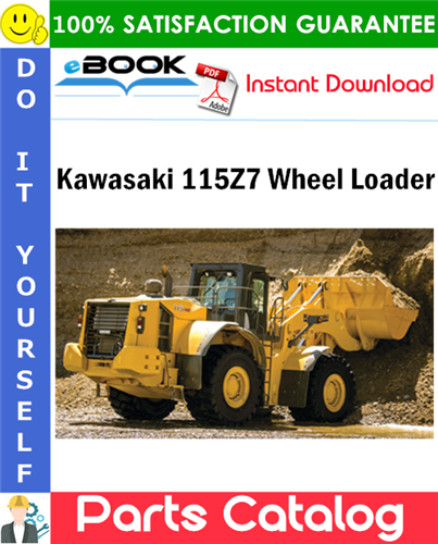 Kawasaki 115Z7 Wheel Loader Parts Catalog