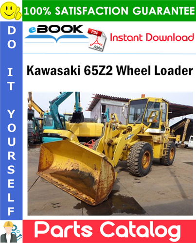 Kawasaki 65Z2 Wheel Loader Parts Catalog