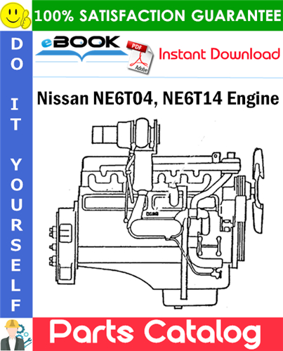 Nissan NE6T04, NE6T14 Engine Parts Catalog