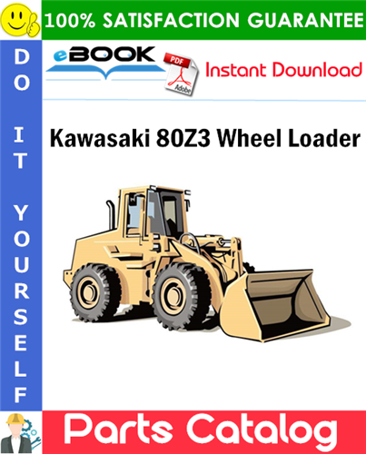 Kawasaki 80Z3 Wheel Loader Parts Catalog