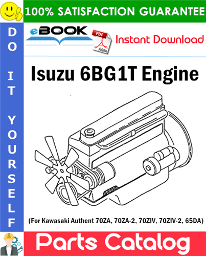 Isuzu 6BG1T Engine Parts Catalog