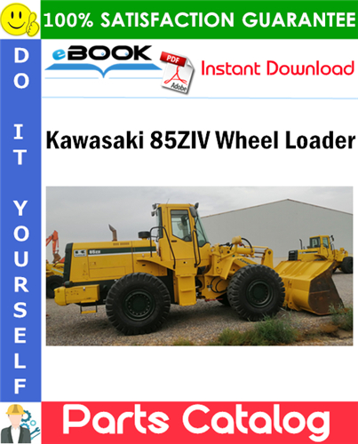 Kawasaki 85ZIV Wheel Loader Parts Catalog