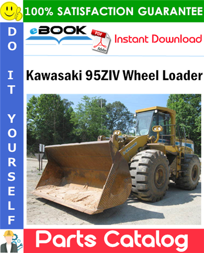 Kawasaki 95ZIV Wheel Loader Parts Catalog