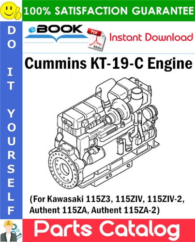 Cummins KT-19-C Engine Parts Catalog