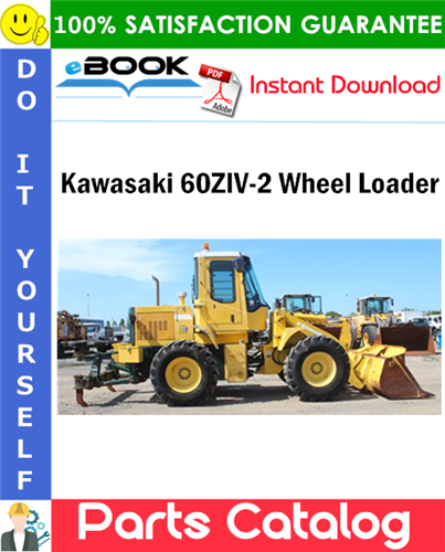 Kawasaki 60ZIV-2 Wheel Loader Parts Catalog