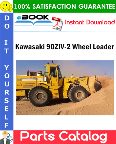 Kawasaki 90ZIV-2 Wheel Loader Parts Catalog