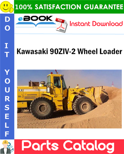 Kawasaki 90ZIV-2 Wheel Loader Parts Catalog