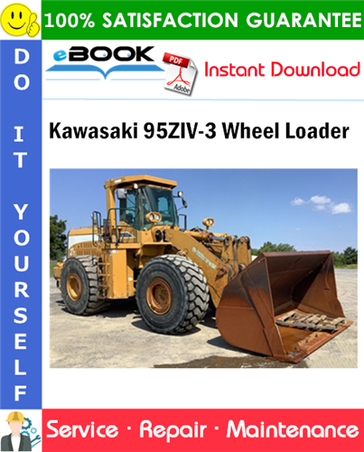 Kawasaki 95ZIV-3 Wheel Loader Service Repair Manual