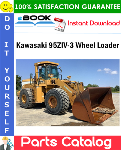 Kawasaki 95ZIV-3 Wheel Loader Parts Catalog