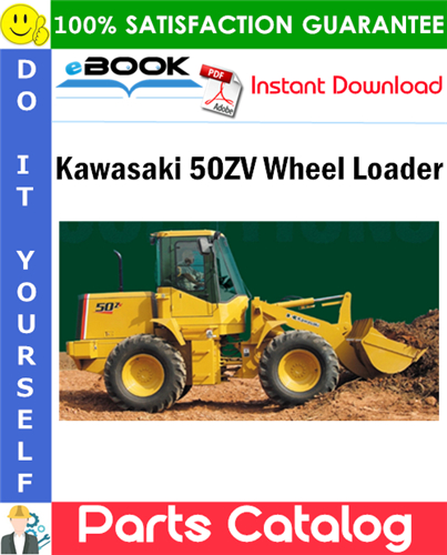 Kawasaki 50ZV Wheel Loader Parts Catalog