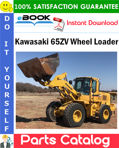 Kawasaki 65ZV Wheel Loader Parts Catalog