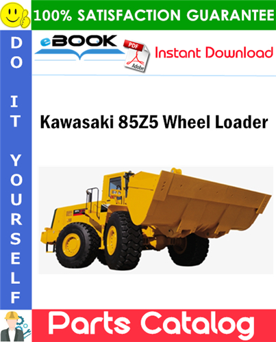 Kawasaki 85Z5 Wheel Loader Parts Catalog