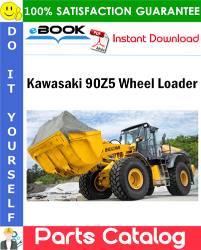 Kawasaki 90Z5 Wheel Loader Parts Catalog
