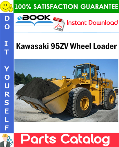 Kawasaki 95ZV Wheel Loader Parts Catalog