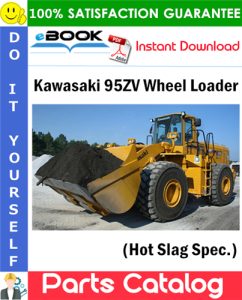 Kawasaki 95ZV Wheel Loader Parts Catalog