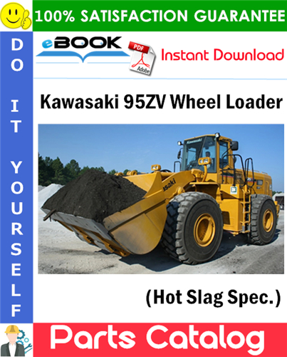 Kawasaki 95ZV Wheel Loader Parts Catalog