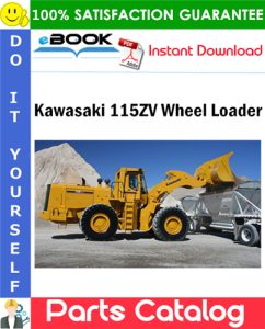 Kawasaki 115ZV Wheel Loader Parts Catalog