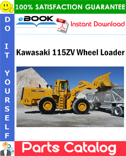 Kawasaki 115ZV Wheel Loader Parts Catalog