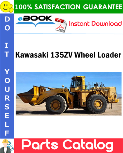 Kawasaki 135ZV Wheel Loader Parts Catalog