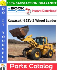 Kawasaki 65ZV-2 Wheel Loader Parts Catalog