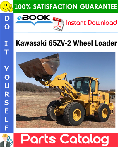 Kawasaki 65ZV-2 Wheel Loader Parts Catalog