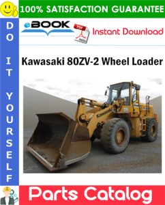 Kawasaki 80ZV-2 Wheel Loader Parts Catalog