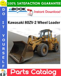 Kawasaki 80ZV-2 Wheel Loader Parts Catalog