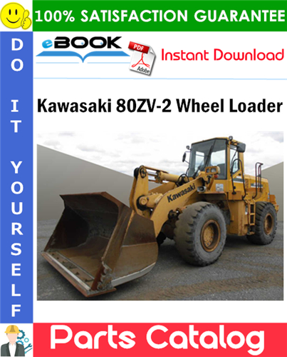 Kawasaki 80ZV-2 Wheel Loader Parts Catalog